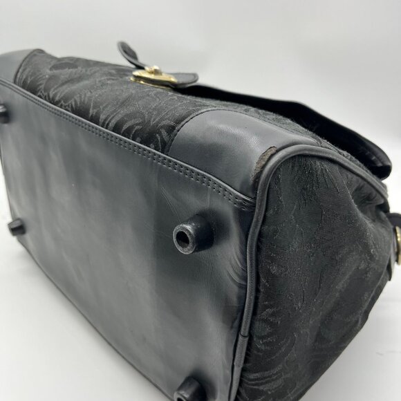 Gloria Vanderbilt Black Fabric Duffle Bag - Picture 8 of 10